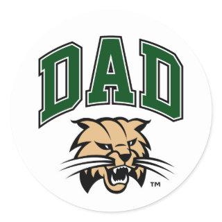 Ohio University Dad Classic Round Sticker