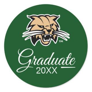 Ohio University Graduation Classic Round Sticker