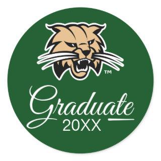 Ohio University Graduation Classic Round Sticker