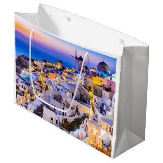 Oia Santorini Large Gift Bag