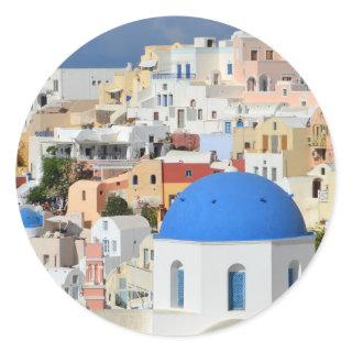 Oia Santorini Stickers
