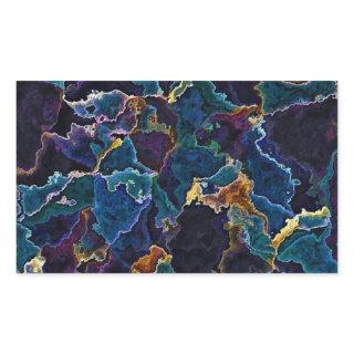 Oil Slick   Rectangular Sticker