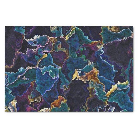 Oil Slick  Tissue Paper