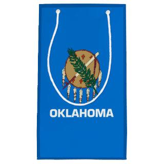 Oklahoma State Flag Design Decor Small Gift Bag