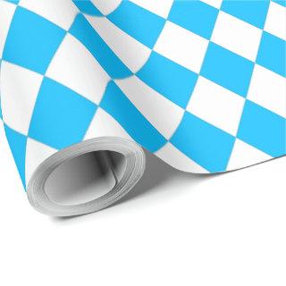 OKTOBERFEST beer festival decoration Blue pattern