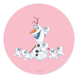 Olaf | Gift of Love Classic Round Sticker