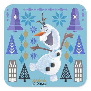 Olaf | Snow Magic Square Sticker