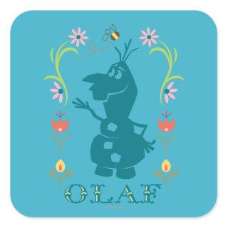 Olaf | Summer Fever Square Sticker