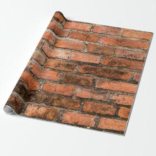 Old and vintage red brick wall texture backgrounda