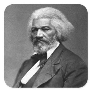 Old Bailey Douglass African American Hero Square Sticker