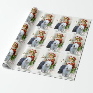 Old English Sheepdog Christmas
