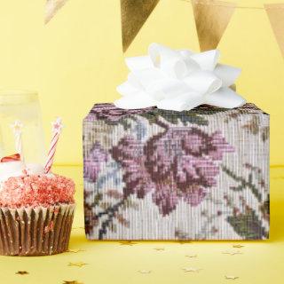 old-fashioned floral fabric