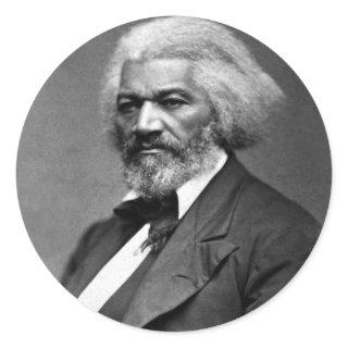 Old Fr3d3rick Bailey Douglas African American Hero Classic Round Sticker
