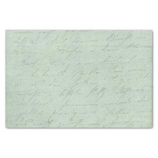Old handwriting love letters faded antique script tissue paper
