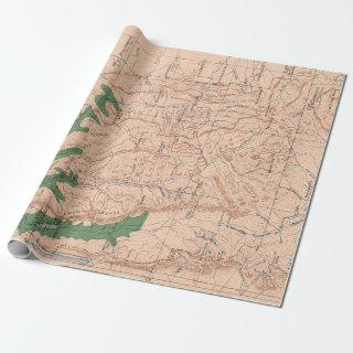 Old Lewis and Clark National Forest Map (1900)