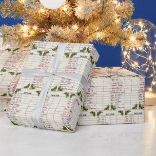 Old Library Cards For 2025 Christmas