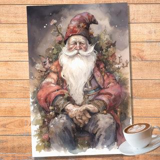 Old Man Santa 3 Decoupage Paper