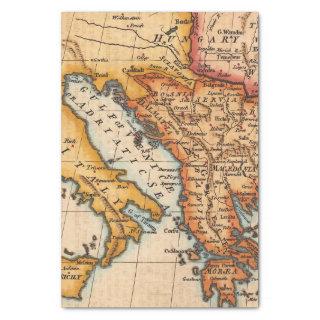 Old Maps Pattern Tissue Paper