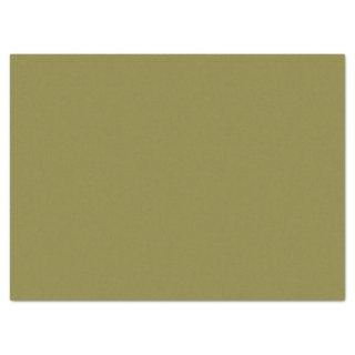Old Moss Green Solid Color Tissue Paper