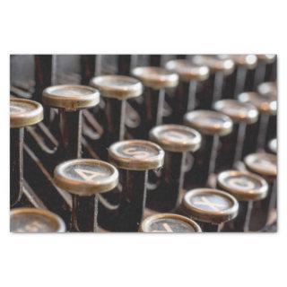 Old Vintage Typewriter Keys 10lb Tissue Paper