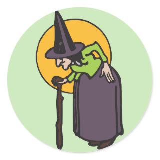 Old witch stickers