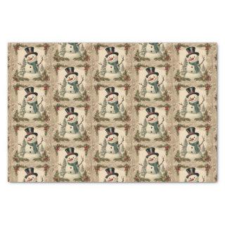 Old World Christmas Snowman Tissue Paper