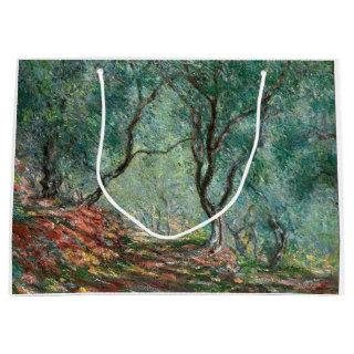 Olive Tree Wood in the Moreno Gardens (by Monet) Large Gift Bag