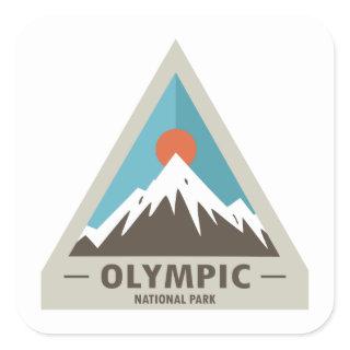 Olympic National Park Square Sticker