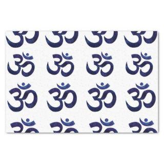 Om Ohm Symbol Sign Yoga Meditation Zen Pattern Tissue Paper