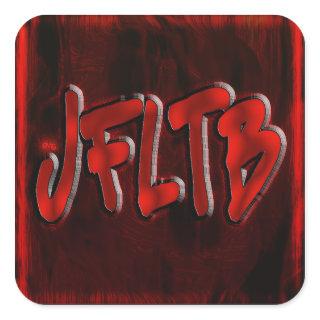 OMG! jfltb Square Sticker