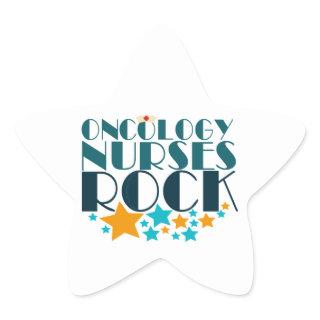 Oncology Nurses Rock Star Sticker