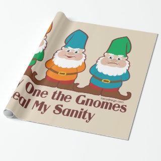 One by one the Gnomes Funny Design