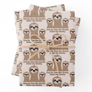 One by One the Sloths Steal my Sanity  Sheets