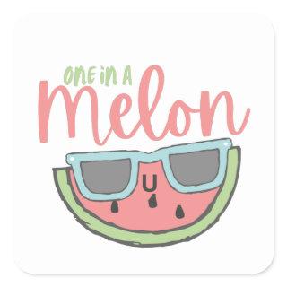 One In A Melon Sticker