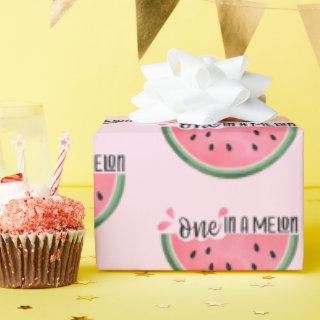 One In A Melon Watermelon Birthday
