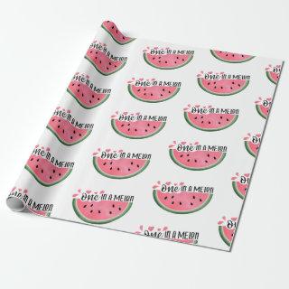 One In A Melon Watermelon Personalized Birthday