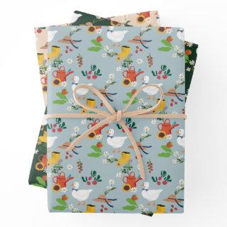 One Silly Goose Farmer Garden Theme   Sheets