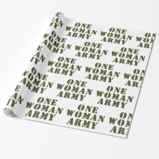 ONE WOMAN ARMY