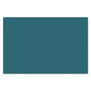 Only dark teal blue coral solid color OSCB30 Tissue Paper