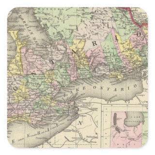 Ontario 2 square sticker