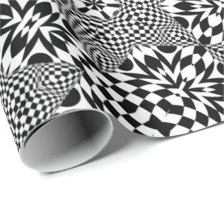 Op-Art Prix Madhi Black and White