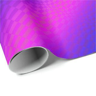 Op-Art Rigel purple and blue