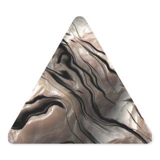Opalescent Mother-of-Pearl Effect Triangle Sticker
