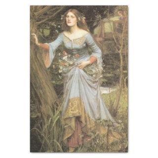Ophelia by John William Waterhouse - 1910 Tissue Paper