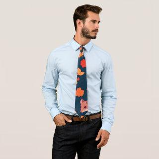 Opossum Retro Colorful Personalized Pattern Neck Tie