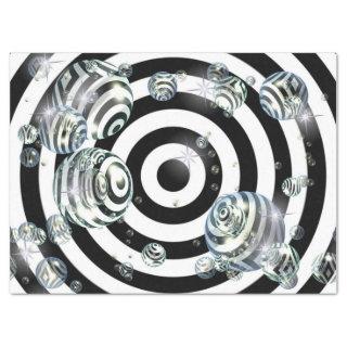 optical spheres tissue paper