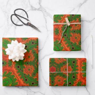 Orange and Green Kaleidoscope