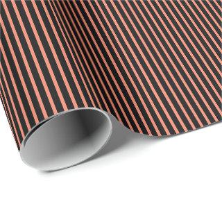 Orange Black Stripes Fall Halloween Holiday Cute