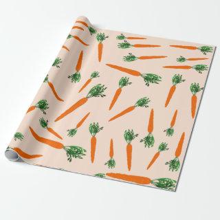 Orange Carrot Pattern