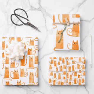 Orange Cat  Sheets